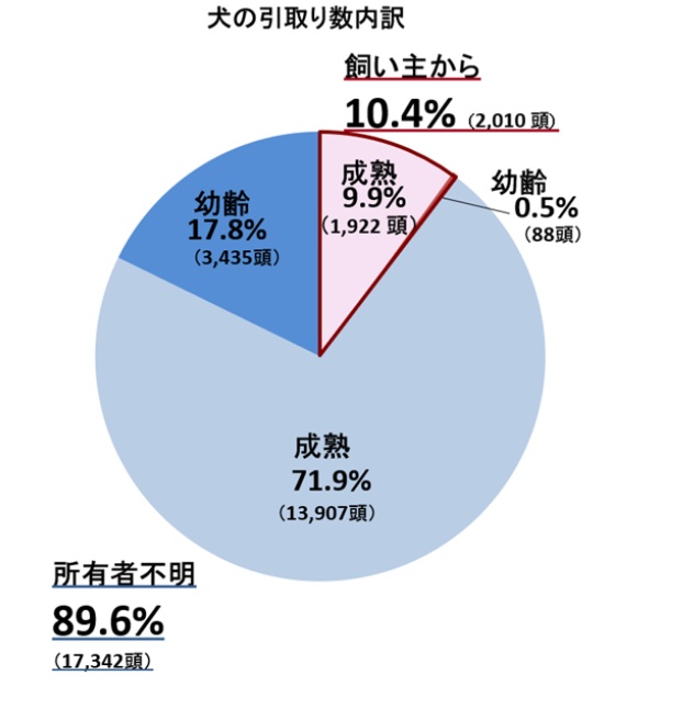 犬　引き取り数