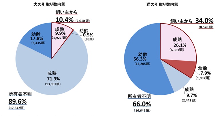 犬猫引き取り数